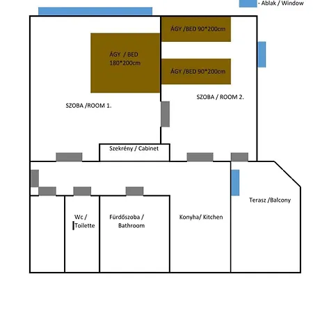 Fehervar Cappuccino Center, Ac, Easy Parking Szekesfehervar