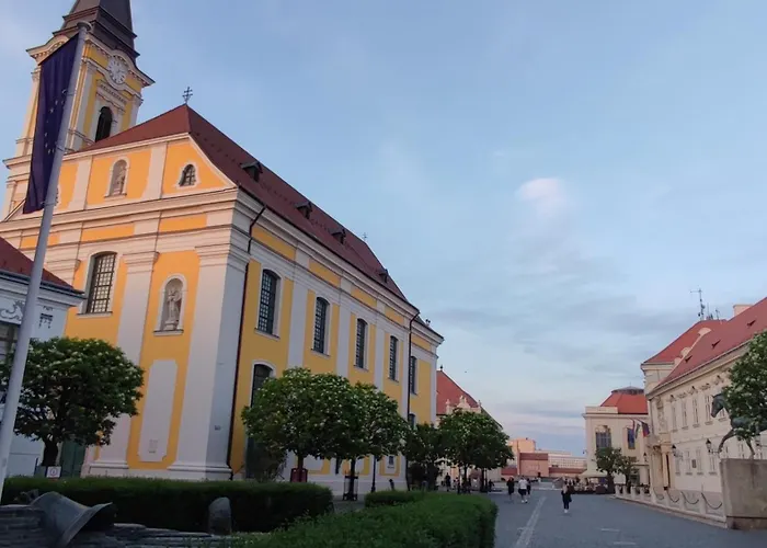 Fehervar Cappuccino Center, Ac, Easy Parking Apartament *