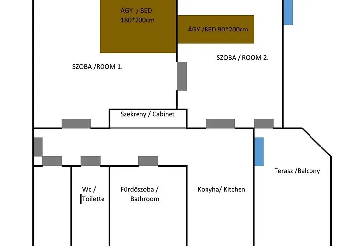 Fehervar Cappuccino Center, Ac, Easy Parking Szekesfehervar